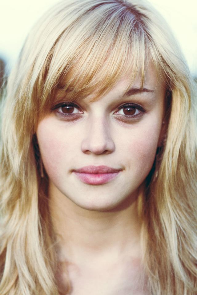 Portrait femme blonde